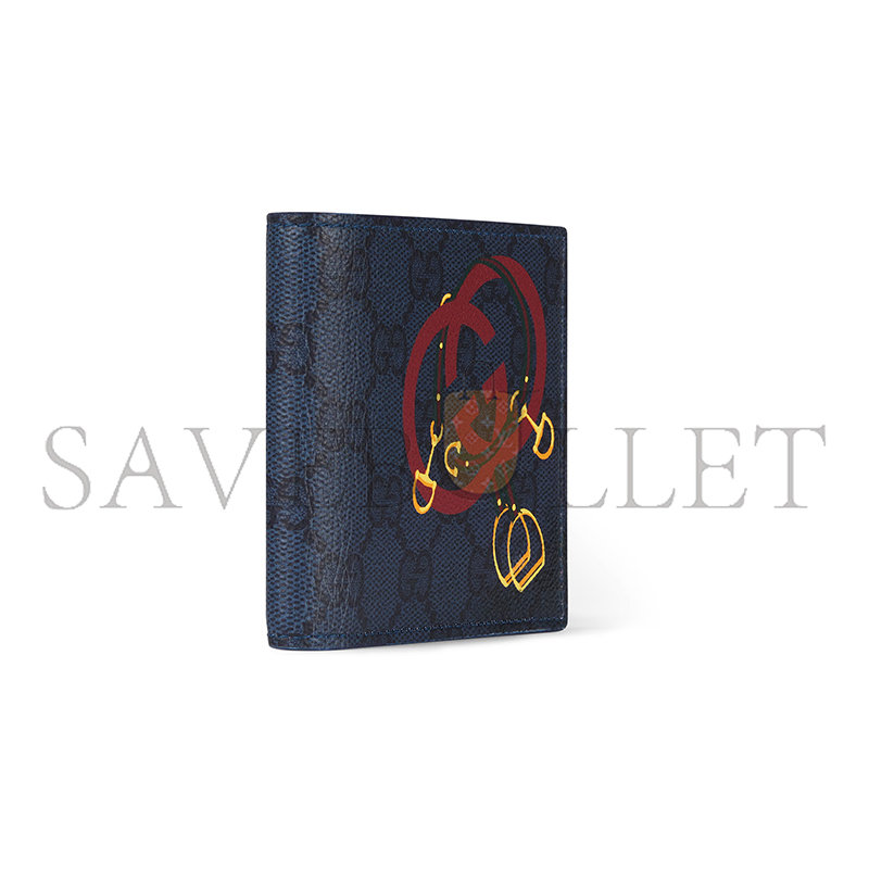 Gvc*1 gg bi-fold wallet with print 853434 (11*9cm)